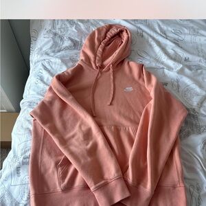 Nike Pink Pullover Sweater Soft Casual Style
